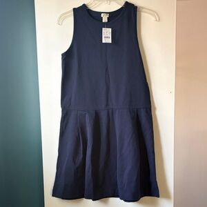 J. Crew Crewcuts Kids Navy Sleeveless Dress 14
